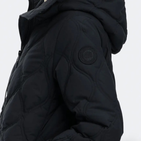 Black label Newest style Canada Goose  Alessia Quilted Hooded Jacket women XL - Picture 5 of 14